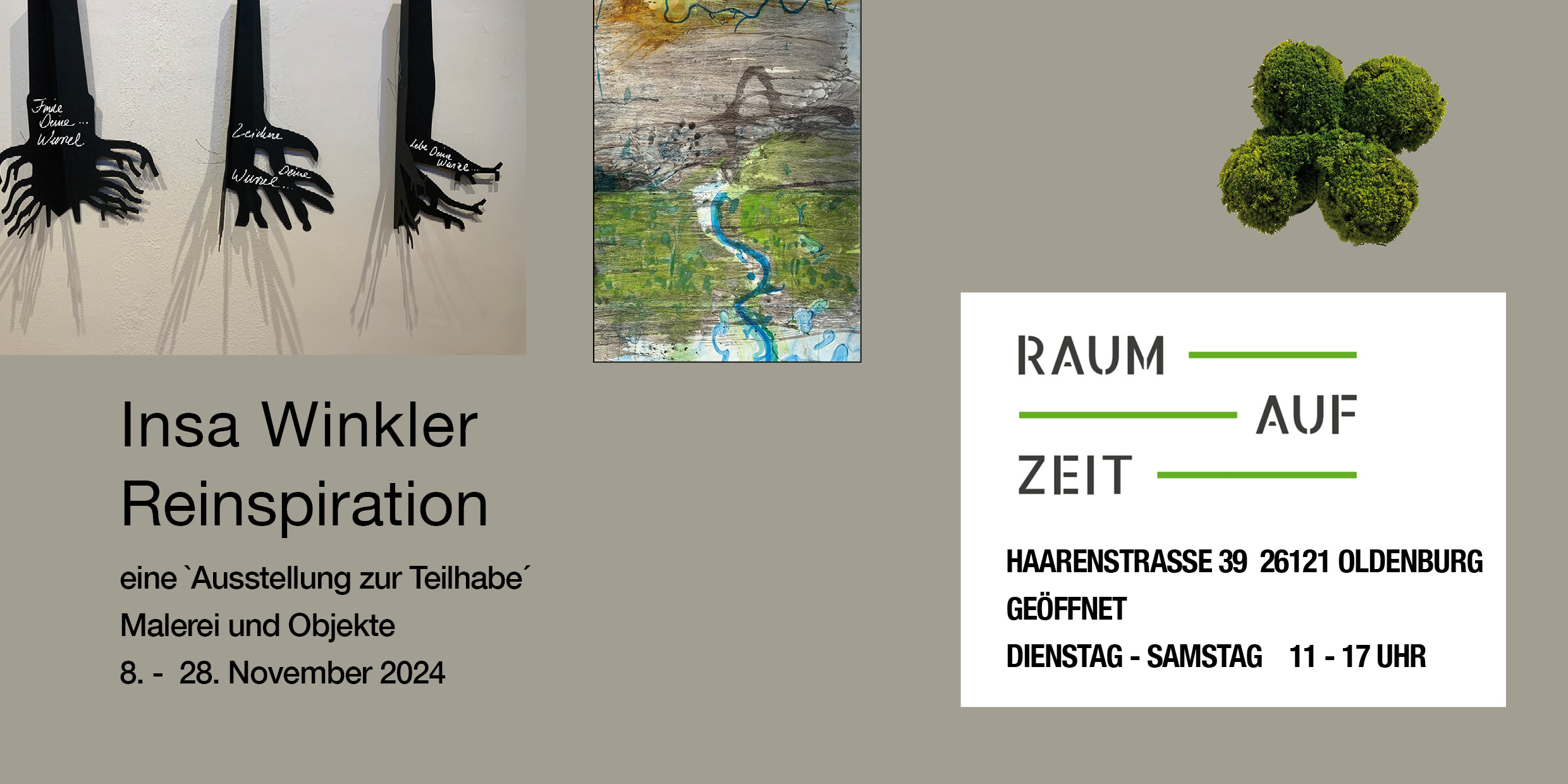 Ausstellung Insa Winkler Flyer